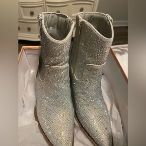 Rhinestone Western Boots